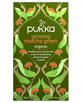 Pukka Ginseng Matcha Green Bio 20 Saszetek