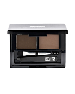Pupa Eyebrow Design Set Zestaw do makijażu brwi Brown