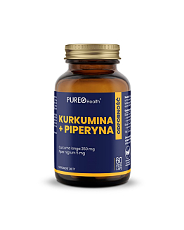 Pureo Health Kurkumina + Piperyna Suplement diety