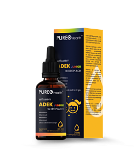 Pureo Health Witaminy ADEK Junior, Krople