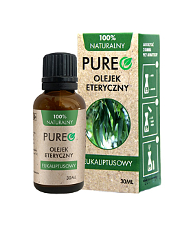 Pureo Olejek Naturalny Eteryczny Eukaliptusowy, Płyn