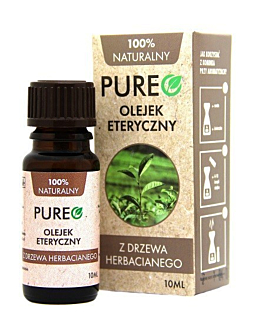 Pureo Naturalny Olejek Eteryczny z Drzewa Herbacianego, Płyn
