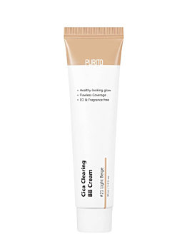 Purito Cica Clearing Crema BB Rigenerante con Centella Asiatica 21 Light Beige 30 ml