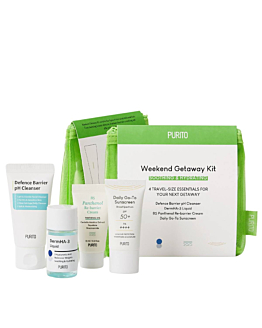 Purito Weekend Getaway Kit Zestaw 4 Mini Kosmetyków z Kosmetyczką