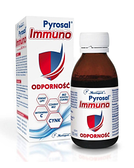 Pyrosal Immuno, Wsparcie odporności dla dzieci od 3. roku życia, Płyn