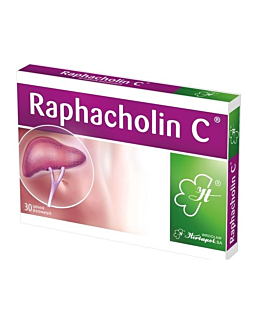 Raphacholin C tabletki drażowane 30 tabl.
