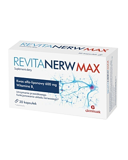 Revitanerw Max, Suplement diety na uspokojenie, Kapsułki