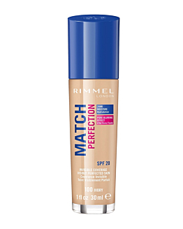 Rimmel Match Perfection Podkład do twarzy, 100 Ivory