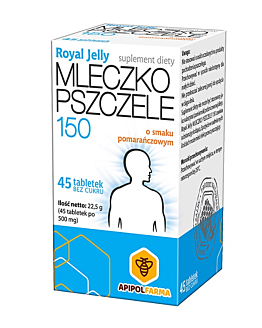 Mleczko Pszczele Royal Jelly 150 mg Tabletki