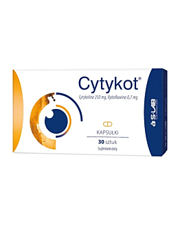 Cytykot, Cytykolina 250 mg, Kapsułki