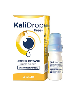 KaliDrop Free+, Krople do oczu z jodkiem potasu, Bez konserwantów