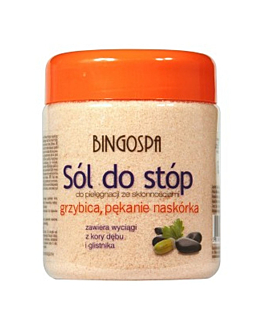 Bingospa Sól do stóp ze skłonnościami do grzybicy i pękania naskórka