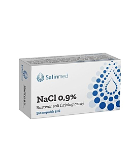 Salinmed NaCl 0,9%, Roztwór soli fizjologicznej, Ampułki