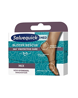 Salvequick Blister Rescue, Plastry Na Pęcherze, Mix 