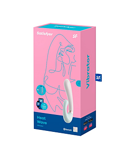 Satisfyer Heat Wave Connect App Mint Masażer intymny