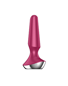 Satisfyer Plug-iliciousConnect App Berry analny masażer intymny