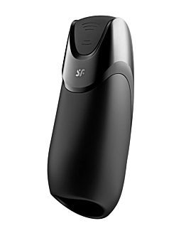 Satisfyer Massaggiatore Men Vibration Connect App+ Black Gadget Erotico