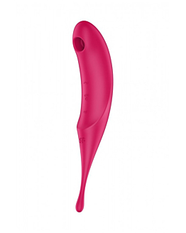 Satisfyer Masażer Twirling Pro Red