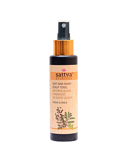 Sattva Ayurveda Lozione per Cuoio Capelluto Brillantezza e Morbidezza Henna e Amla 100 ml