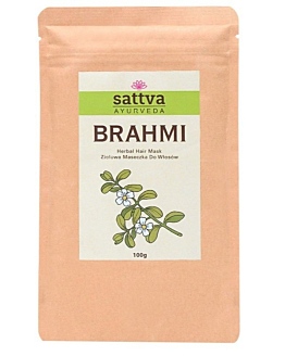 Sattva Ayurveda Ziołowa Maseczka do włosów Brahmi