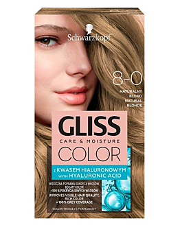 Gliss Color Tinta per Capelli 8-0 Biondo Naturale