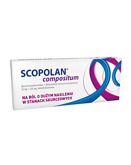 Scopolan Compositum 10 Tabletek