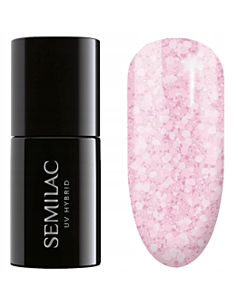 Semilac UV Hybrid Lakier hybrydowy, 491 Strawberry Ice