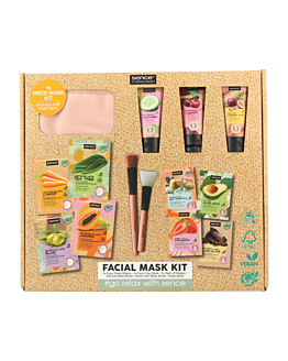 Sence Collection Facial Mask Kit Zestaw Maseczek i Akcesoriów