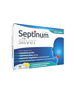 Septinum Silver, Pastylki do ssania