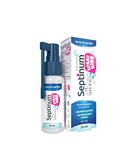 Septinum Silver Kids, Spray do gardła dla dzieci od 2. roku życia