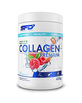 SFD Collagen Premium Proszek do rozpuszczania, Smak malinowo-truskawkowy, 