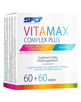 SFD VitaMax Complex Plus, Zestaw witamin i minerałów, Tabletki