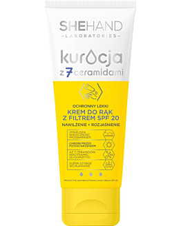 SheHand Kuracja z 7 Ceramidami Ochronny krem do rąk SPF 20 