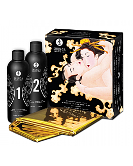 Ombero Shunga Gel da Massaggio Fragola & Champagne 2x2