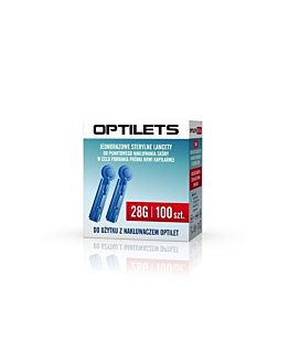Optilets, Jednorazowe sterylne lancety