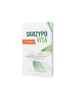 Skrzypovita 1 Raz Dziennie, Suplement diety wzmacniający włosy, Tabletki