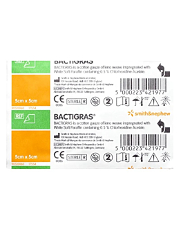 Bactigras 5cm x 5 cm