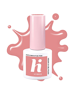 HI HYBRID Lakier hybrydowy 372 Smoothie Pink 5ml