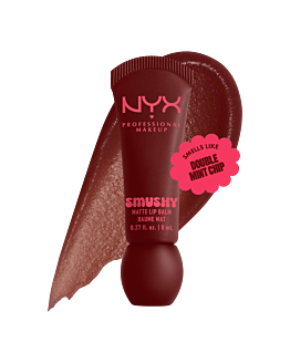 NYX Smushy Matte Lip Balm Pomadka do ust, Smudge Fudge