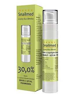 Snailmed Crema con Bava di Lumaca per Collo, Décolleté e Mento 50 ml