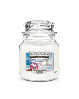 Yankee Candle Candela Home Inspiration Giorno di Neve, 340 g