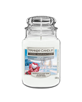 Yankee Candle Candela Home Inspiration Giorno di Neve, 538 g