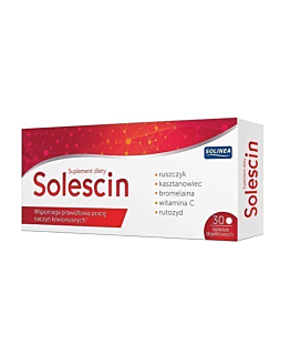 Solescin, Preparat wspierający pracę układu żylnego, Tabletki