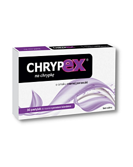 Chrypex, Pastylki do ssania, Smak czarna porzeczka