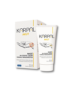Karpal Akut Maść na zespół cieśni kanału nadgarstka, 50 ml
