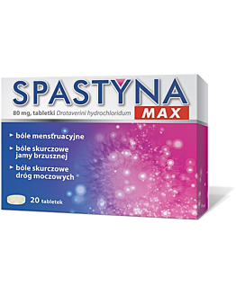 Spastyna Max 80 Mg, 20 Tabletek