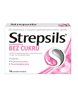 Strepsils Junior 1,2 mg + 0,6 mg pastylki twarde