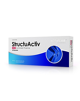 Activlab Pharma, Structuactiv 500, Siarczan chondroityny 500 mg, Kapsułki