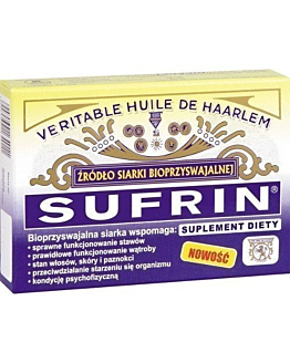 Sufrin, Siarka bioprzyswajalna, Kapsułki