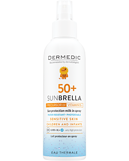 Dermedic Sunbrella Baby Mleczko ochronne w sprayu SPF50+ 